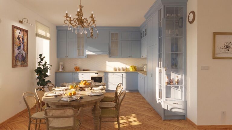 Kuchnia z jadalnia
