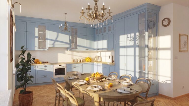 Niebieska kuchnia