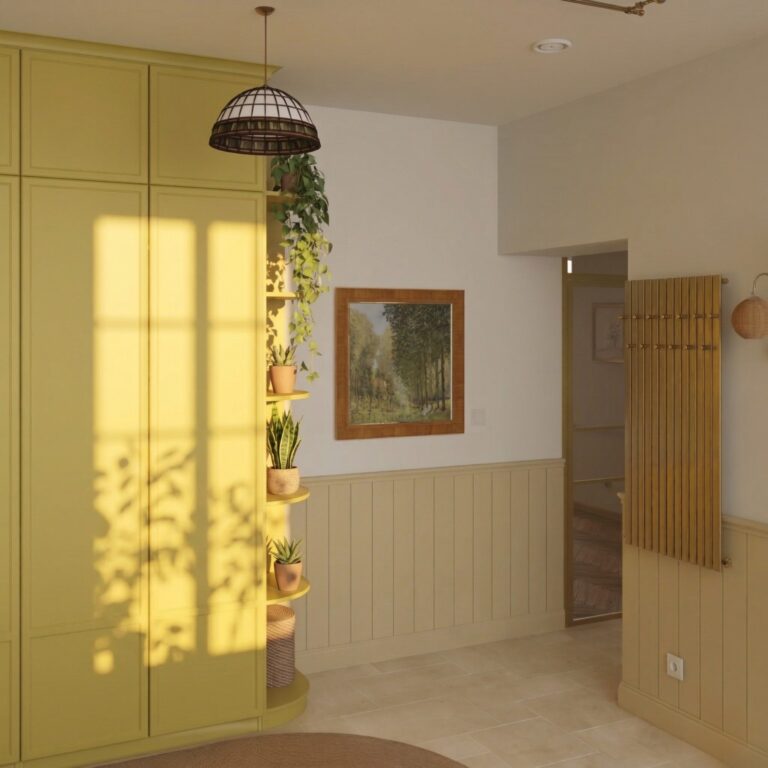 Przedpokoj obraz szafa